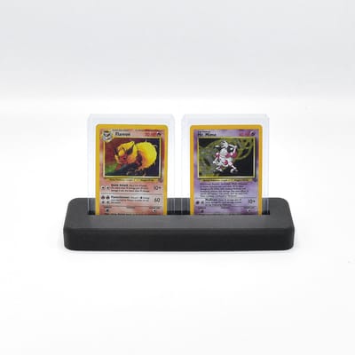 Multi Kaarten Display Standaard – Geschikt voor Singles in Sleeve & Toploader – Ideaal voor Pokémon, TCG & Streaming - Kleur Paars