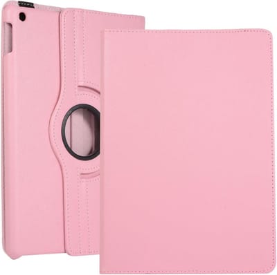 Draaibaar Hoesje - Rotation Tabletcase - Multi stand Case Geschikt voor: Samsung Galaxy Tab S6 Lite 10.4 Inch P610 P615 - lichtroze