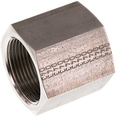 G 1 1/4'' RVS Sok 160 Bar - Hydrauliek - FL2S-F-ST-114G
