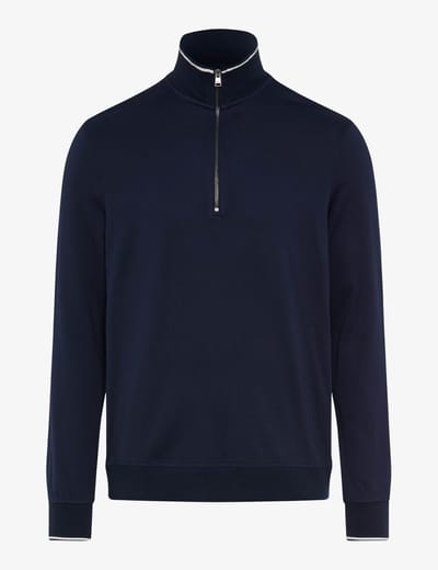 Brax Heren Shirt  Style PEO navy, donkerblauw, maat M