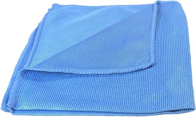 Professionele Microvezel doek voor ramen 40x40 CM | Blauw | Doek voor ramen, spiegels en chroom | Exterior en Interior clean | Auto wassen | Reinigen auto | Cleaning | Auto wassen | Car cleaning