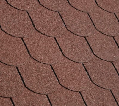 Bitumen Dakshingles Beverstaart Rood 2 m² Weerbestendige Dakbedekking