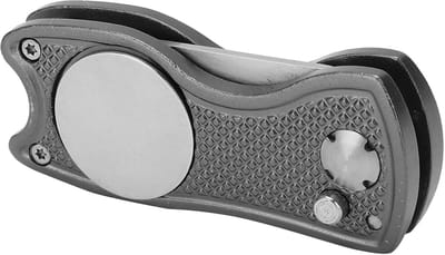 Dailygoody - Golf Hooivork - Opvouwbare Pitchfork Tool - Grijs - Reparatie Tool - Geschikt voor Mannen en Vrouwen - Golfaccessoire