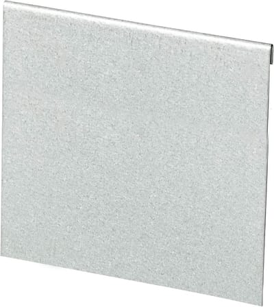 Gazonrand Verbinder - Bloembedrand Verbinding - Tuinranden Stabiliseren - Verzinkt Metaal - 20 cm Lengte - Aluminium Zink