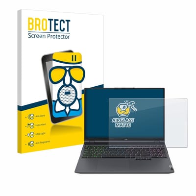 BROTECT - Screenprotector voor Lenovo Legion 5 Pro - Folie Beschermfolie Beschermglas matte