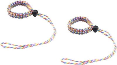 Camera Polsband - Veiligheidskoord - Apparatuur Beveiligen - Handgebreid Paracord - 3 Meter - Iriserend