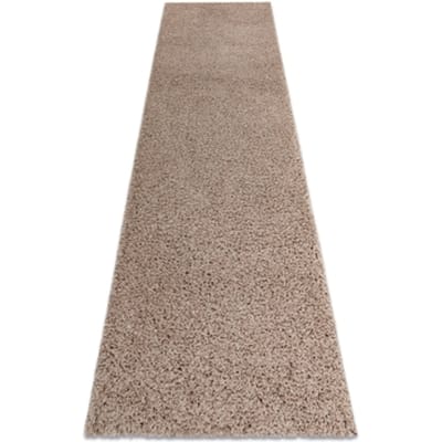 Kleden Rugsx Tapijt, Vloerbekleding SOFFI shaggy 5cm beige - 70x300 cm