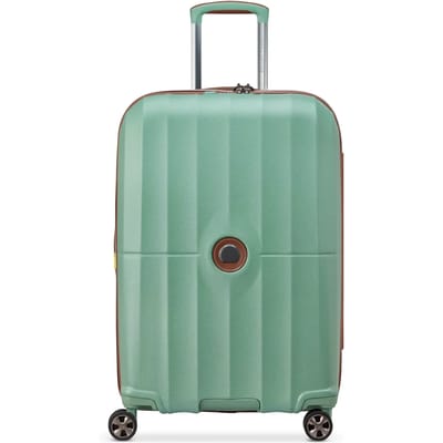 Delsey Carrousel 2 Reiskoffer 67 cm Expandable – 69L – 4 kg – Polycarbonaat – TSA Slot – Zip SECURITECH® 2 – 5 Jaar Garantie - Sage Green