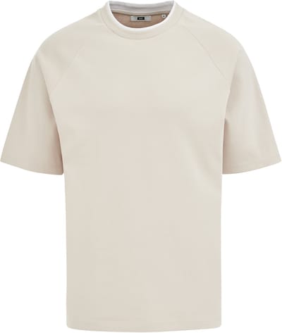 WE Fashion Heren boxy fit T-shirt