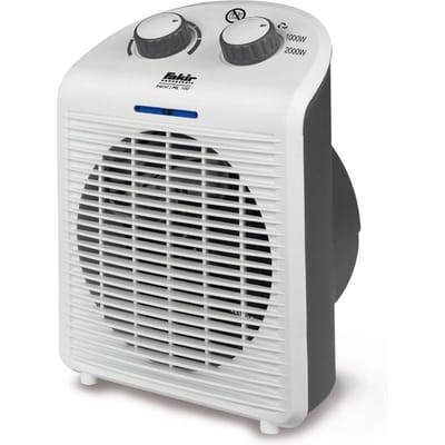 Fakir Trend HL 100 Elektrische Kachel - Verwarming met Ventilator - Wit/Grijs
