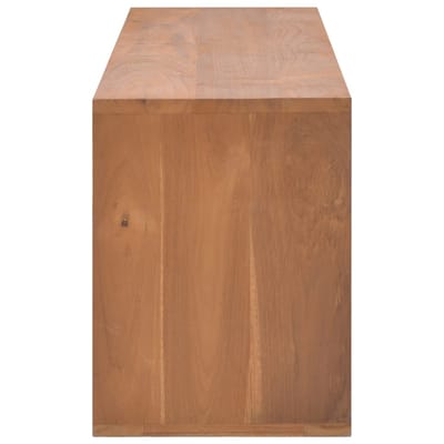 vidaXL - Tv-meubel - 110x30x40 - cm - massief - teakhout