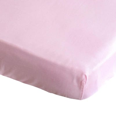 BINK Bedding Hoeslaken Bo Roze 60 x 120 cm