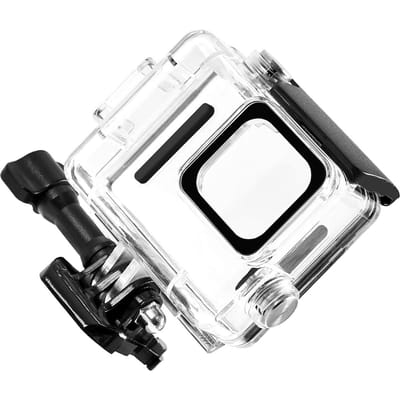 Sportcamera Duikbehuizing Actiecamera Waterdichte Behuizing Duiken Beschermhoes Onderwater 60M black