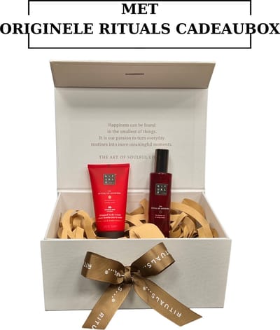Rituals - Ayurveda - Geschenkset - Hair&Body Mist 50 ml + Body Cream 70 ml in Originele RITUALS Cadeaubox