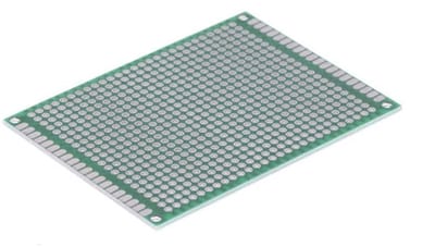 OTRONIC® Experimenteer Prototyping Printplaat 6x8cm groen