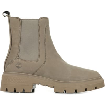 Timberland Cortina Valley Mid Chelsea Boot Taupe Gray Größe: 36 | Stiefel Outlet | Damen | Schwarz