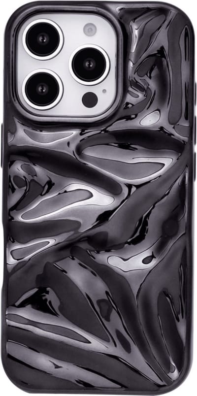 Casemania - Backcover iPhone 16 Pro - Zwart