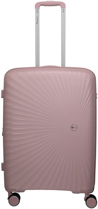 Travelite Tamaris x Travelite Voyaage 4 wielen Trolley M 66 cm met uitbreidingsplooi - Harde bagage - TSA slot - blush
