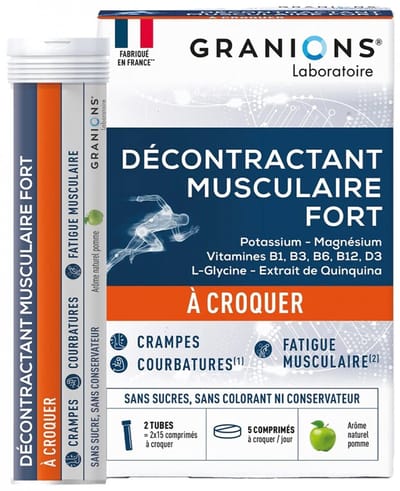 Granions Muscle Relaxer Kauwtabletten 30 Tabletten