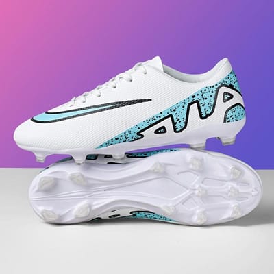 Nieuwe Heren Voetbalschoenen Ademende Voetbalschoenen Ultralicht Lange Noppen Schoenen Hete Verkoop Indoor Sneakers Training Drop Shipping 42