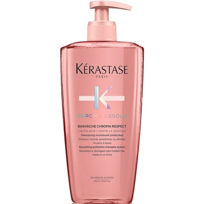 Kérastase Chroma Absolu Kérastase Bain Riche Chroma Respect - Kleurbeschermende, verzorgende shampoo voor gekleurd haar - 500ML
