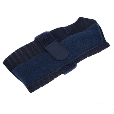 Pols Handbrace Polsverstuikingen Stabiliserende Fixatie Ondersteunende Brace Spalk Stabilisator BandenM (20 cm M(for 4-6.5kg) black