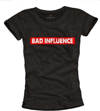Grappig Dames T-Shirt met Spreuk - Comfortabel Katoen en Duurzame Opdruk
