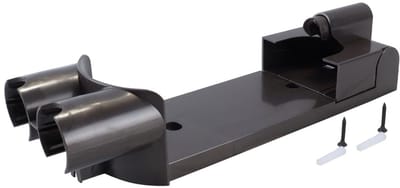 Dailygoods- Opzetstuk Muurbeugel Stevig - Stofzuiger Houder - Oplaad Docking Station - Voor Dyson V7/V8/SV10/SV11 - Kunststof - 320 x 100 x 72 mm - Wandhouder