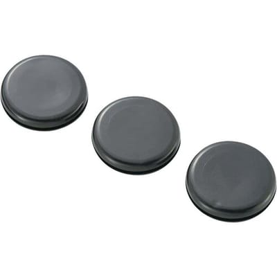 TRU COMPONENTS TC-GMCQR-2518203 Kabeldoorvoering Gesloten Klem-Ø (max.) 18.9 mm Plaatdikte (max.) 1.5 mm PVC Zwart 100 stuk(s)