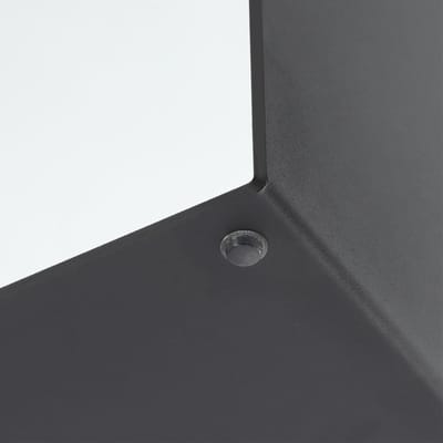 KADAX Brandhoutframe, van robuust staal, zwarte brandhouthouder, gepoedercoat brandhoutrek in verschillende patronen (30 x 35 x 90 cm Premium)