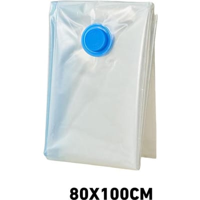 3/5 STUKS Vacuüm Opbergzakken Voor Kleding, Beddengoed, Ruimtebesparende Zakken Opberging Vacuüm Seal Pakket, Opvouwbare Gecomprimeerde Organizer Tas 40x60cm white