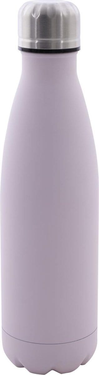 Point-Virgule – Dubbelwandige thermosfles – Isoleerfles – Lekt niet – Stevig – Poederroze – RVS - 500 ml