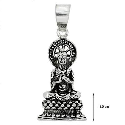 Blinx Jewels Zilveren Hanger Boeddha