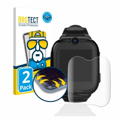 BROTECT - Screenprotector voor Xplora Go 2 - Folie Beschermfolie transparant volledig dekking - 2 Stuks