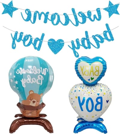 Creatieve Ballonnen en Banner Set voor Feestdecoraties, Fotografie en Babyshower Versiering