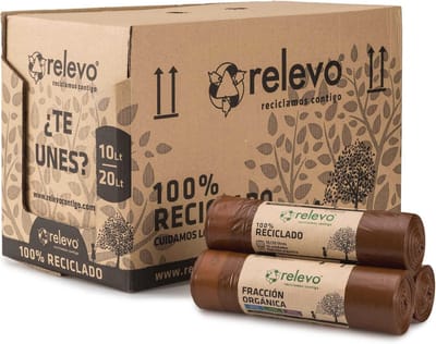 100% gerecyclede vuilniszakken - Extra sterk, 20L, 525 stuks