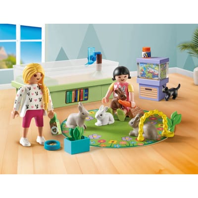 Dierenwinkelsimulatiespel met konijnenverblijf Playmobil