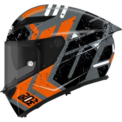 Suomy Stellar 2 Entropy Mat Oranje Integraalhelm - Helm