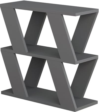 Hocus Picus Bijzettafel - Antraciet - 21x56 cm