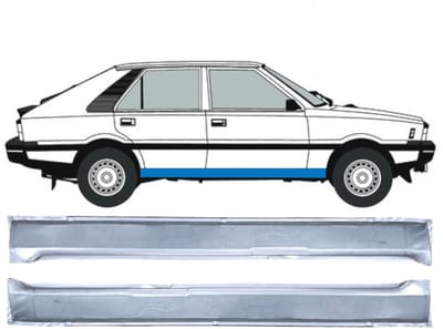 Reparatie dorpel voor FSO Polonez 1978-2002 / Links + Rechts / Set