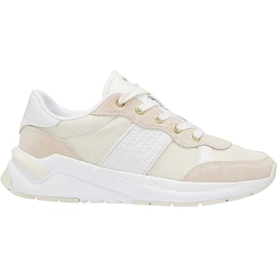Boss Dames/Dames Skylar Suède Trainers (Wit)