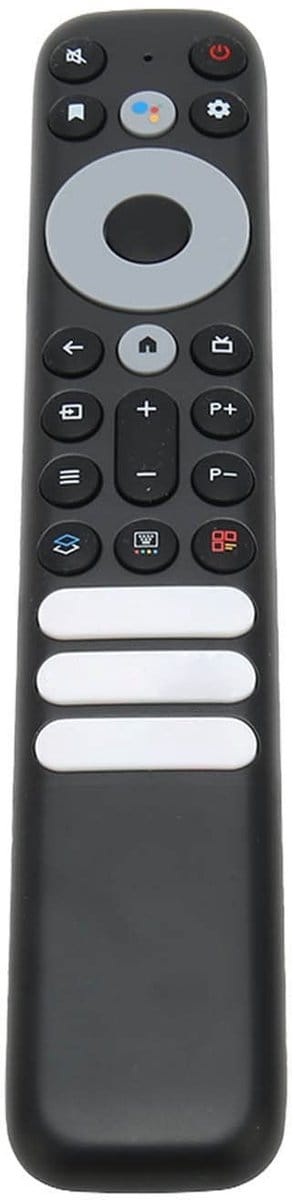 Allecto - Voice TV Afstandsbediening - Ergonomisch Ontwerp - Gebruiksvriendelijk en Handzaam - Compatibel - 75C835 - Geschikt voor Diverse TV Model...