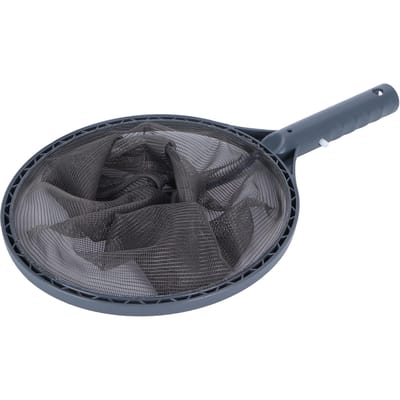 Filet d'écumage de piscine, râteau de nettoyage de feuilles en plastique, outil pour piscine, SPA, jacuzzi, étang black