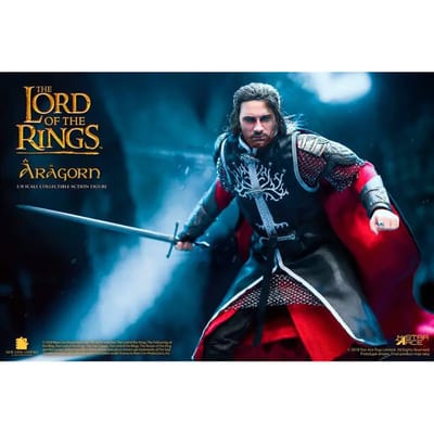 Beeldje Star Ace Aragorn Real Master du Seigneur des Anneaux