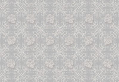 Fotobehang Roses Pattern | XL - 208cm x 146cm | 130g/m2 Vlies