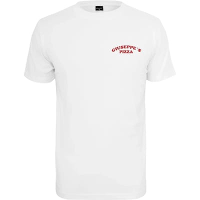 Mister Tee T-shirt Giuseppe's Pizzeria Tee White