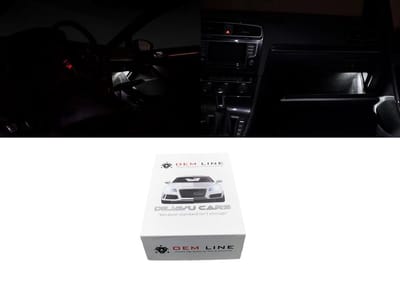 OEM Line LED Interieur Verlichting Lampen Pakket Hoge Kwaliteit Binnen Verlichting 6000K Wit Licht voor Volkswagen Golf 7.5 Facelift / GTI / GTD / R / R line
