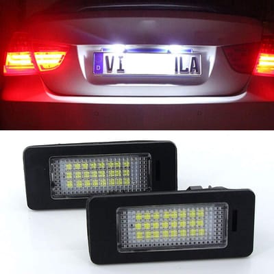 Set van 2 Ultraheldere LED Kentekenverlichting 12V - Universele Compatibiliteit voor Auto's