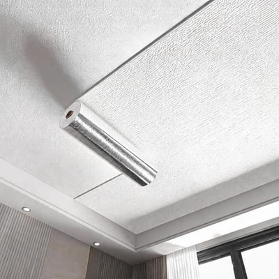 Zelfklevend Behang - Isolerende Muurdecoratie - Muren Verfraaien - 5 mm Dik Schuim - 50x6000 cm - Wit