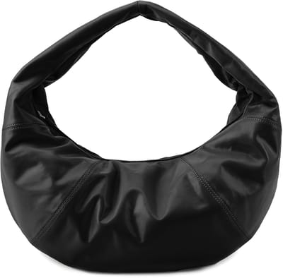 LES VISIONNAIRES Greta Schoudertas Leder 41 cm - Dames - black